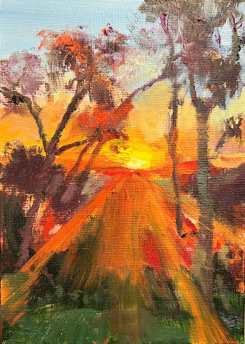 Cannon’s Point Sunrise by Julia Chandler Lawing, Image 1.