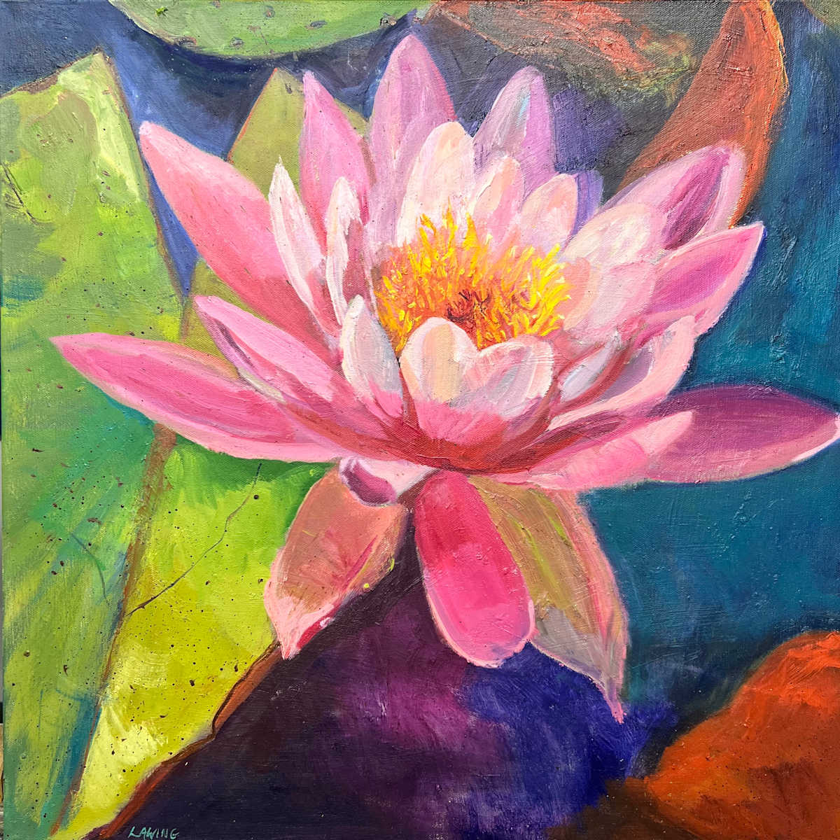 Water Lily by Julia Chandler Lawing 