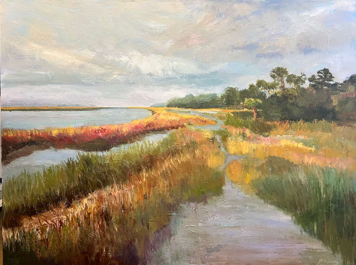 Distant Island by Julia Chandler Lawing 