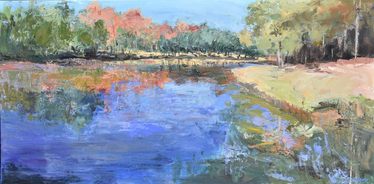 The Sky Slipped Into Water by Julia Chandler Lawing 