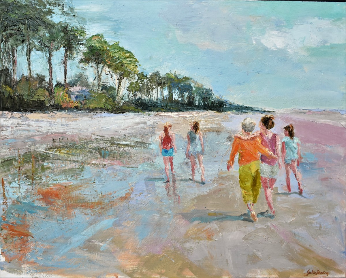 Beach Walk by Julia Chandler Lawing 