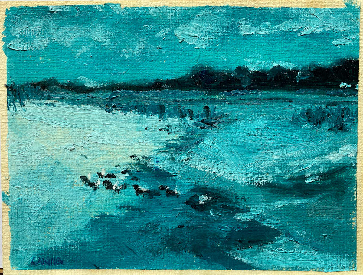 Blue Beach Study by Julia Chandler Lawing, Image 8.