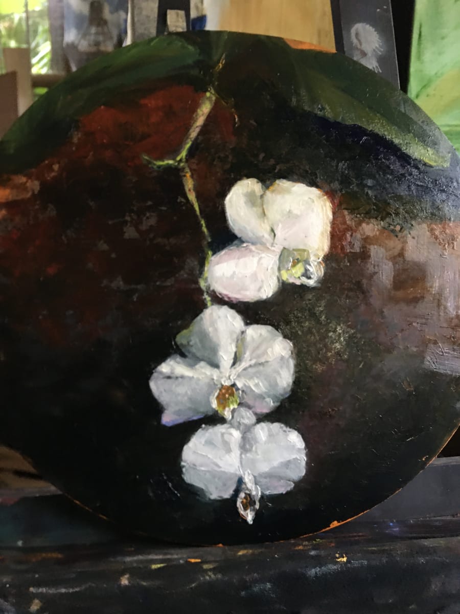 Three Orchids by Vered Shamir Pasternak 