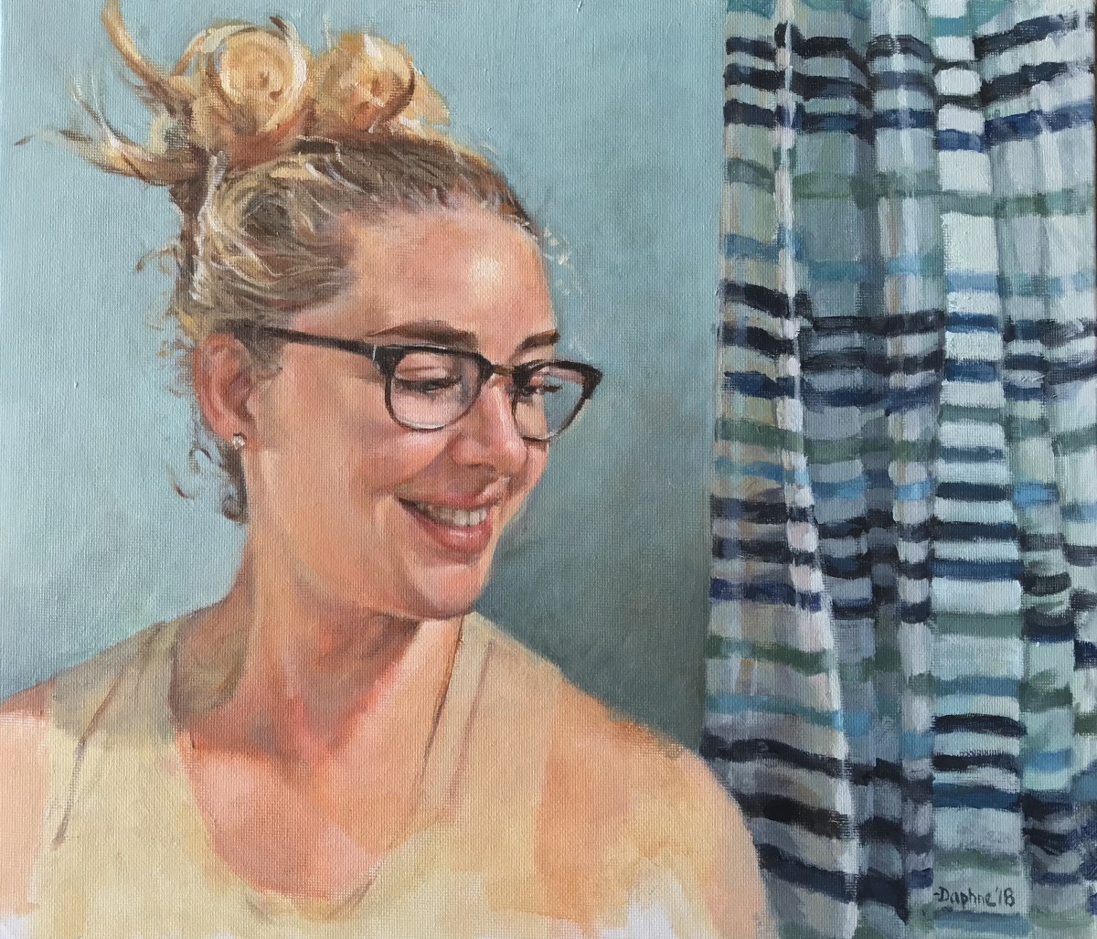 Self Portrait 2018 'Seeing Joy' by Daphne Cote 