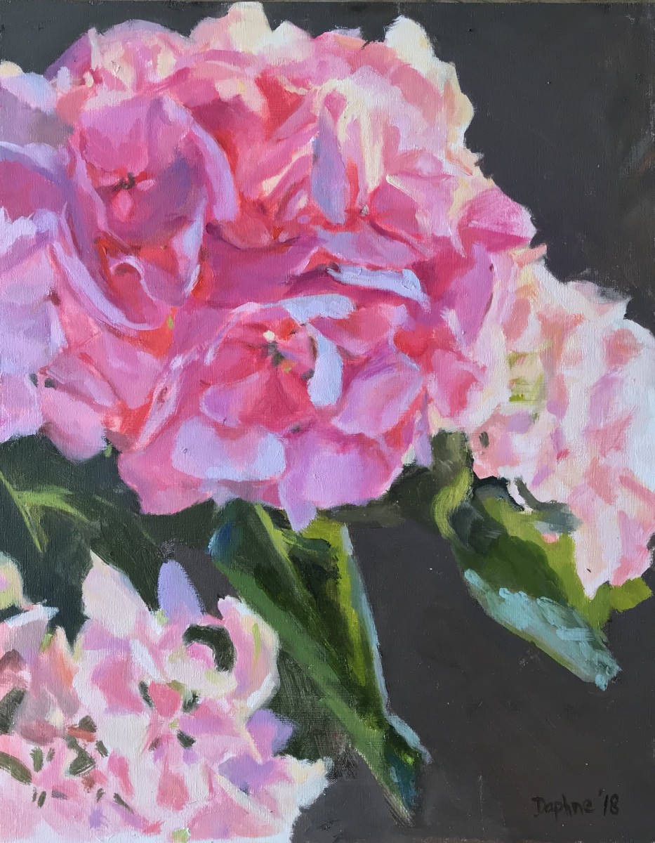 Hydrangeas 2018 by Daphne Cote 