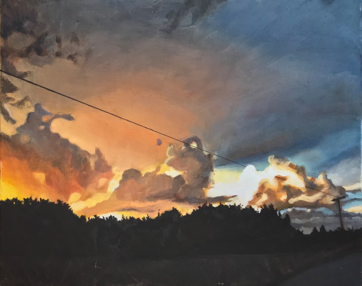 Burning Sky by Daphne Cote 