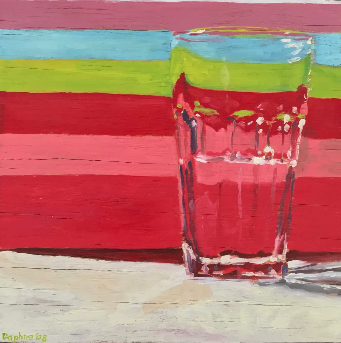 Candy Striped Water by Daphne Cote 