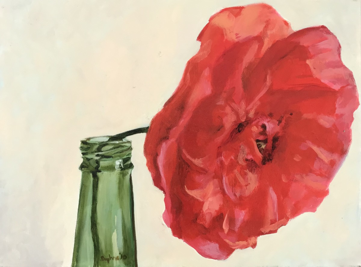 Popping out of the Bottle by Daphne Cote 