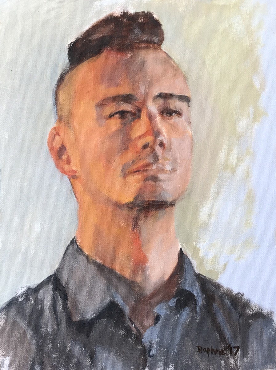 Portrait Demo (Randolph) by Daphne Cote 