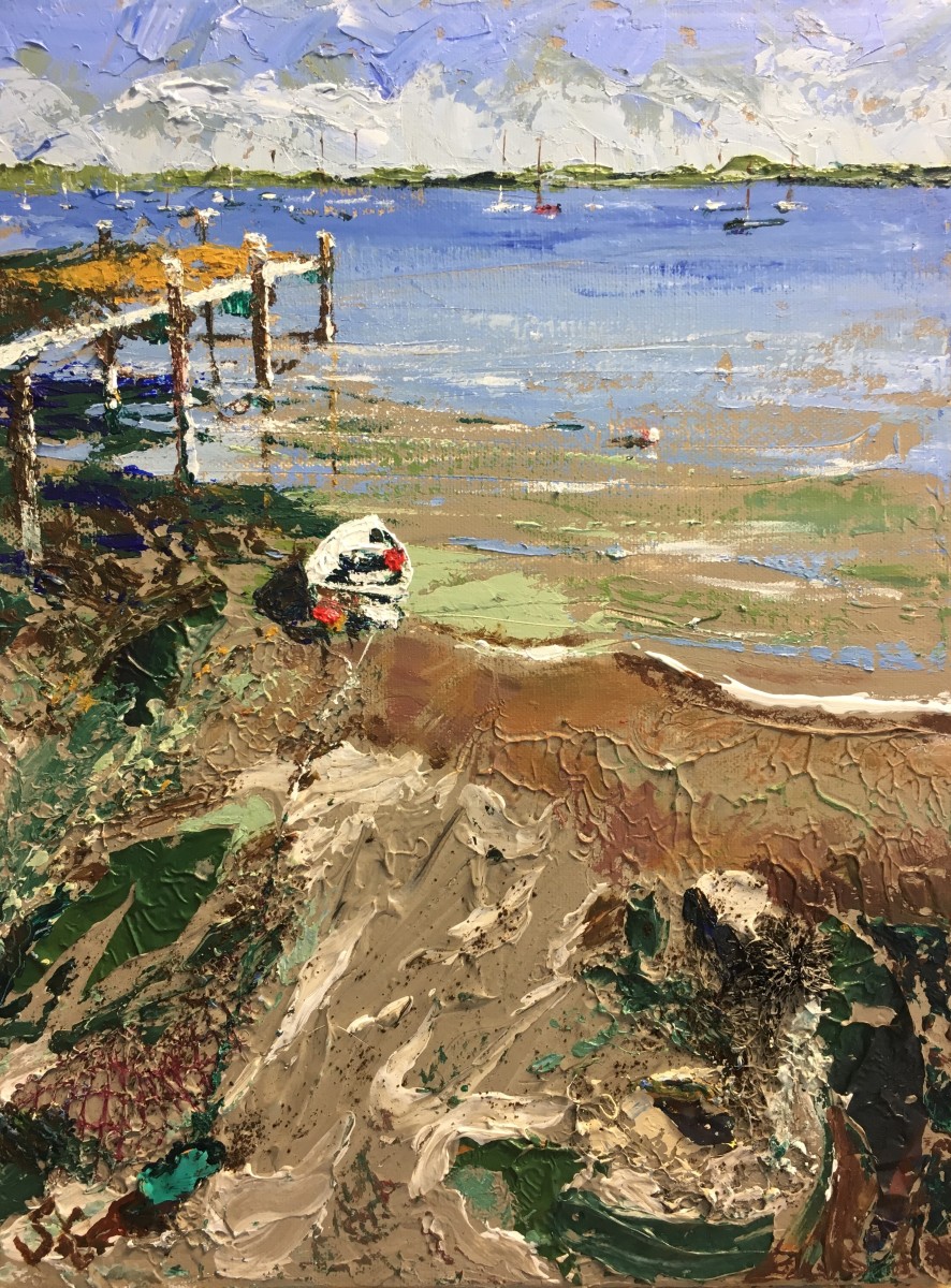 Burnham Rowboat by Susan Clare 