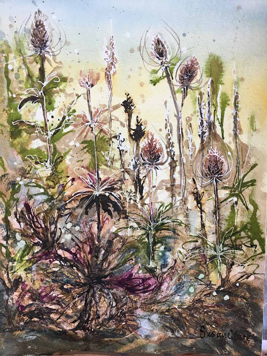 Seed Heads 2 by Susan Clare, Image 1.