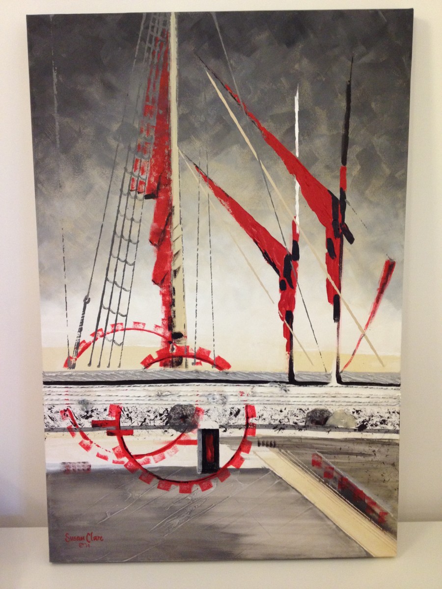 Rigging - Maldon Impressions by Susan Clare 