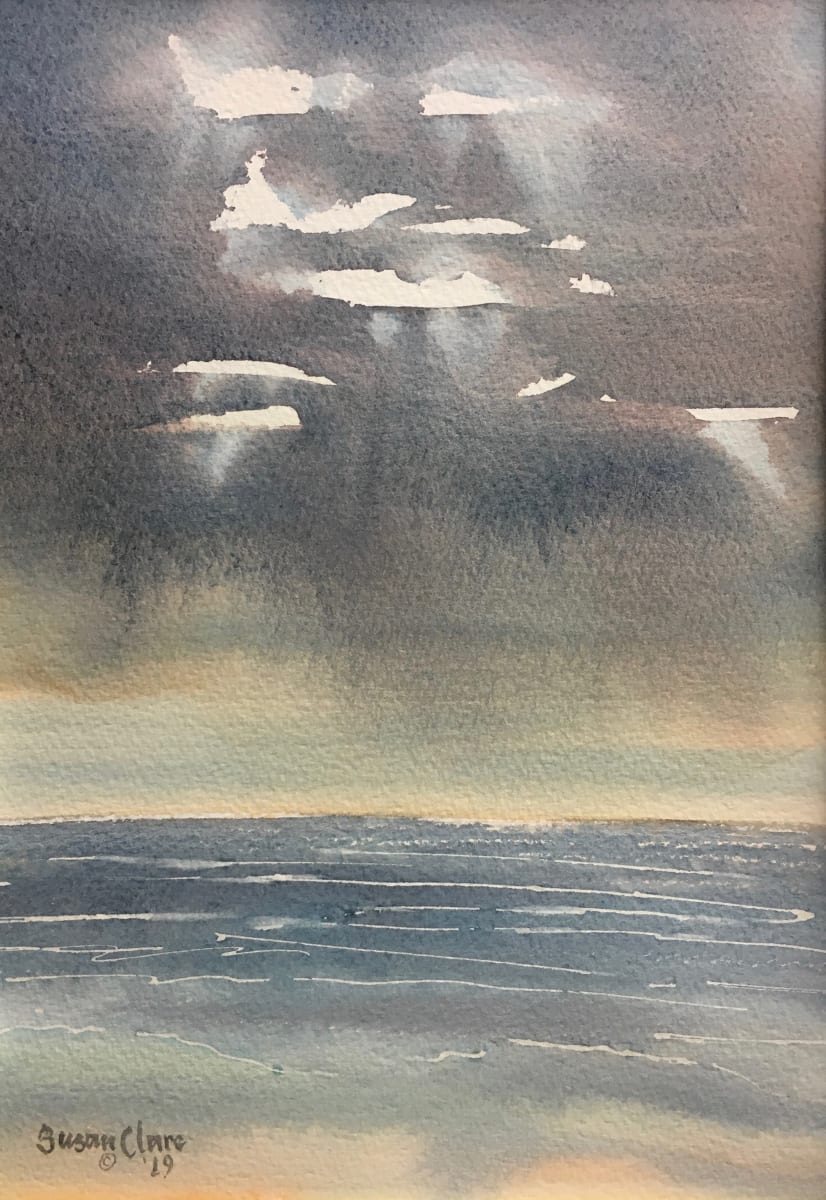 Sunlight and Storm Clouds by Susan Clare, Image 1.