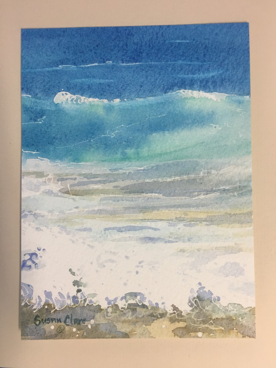 Incoming Wave by Susan Clare 