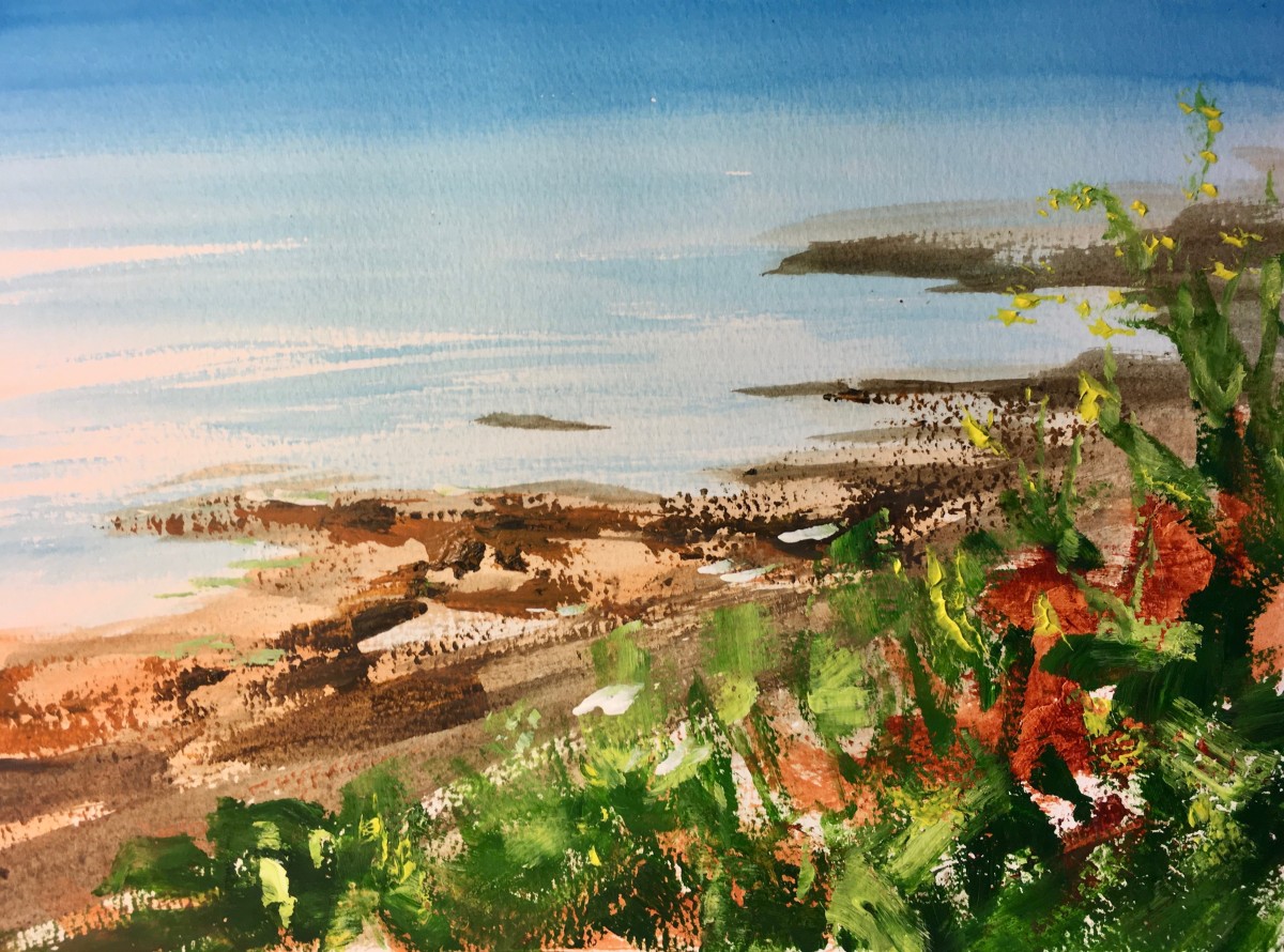 South Coast Sketch by Susan Clare, Image 1.