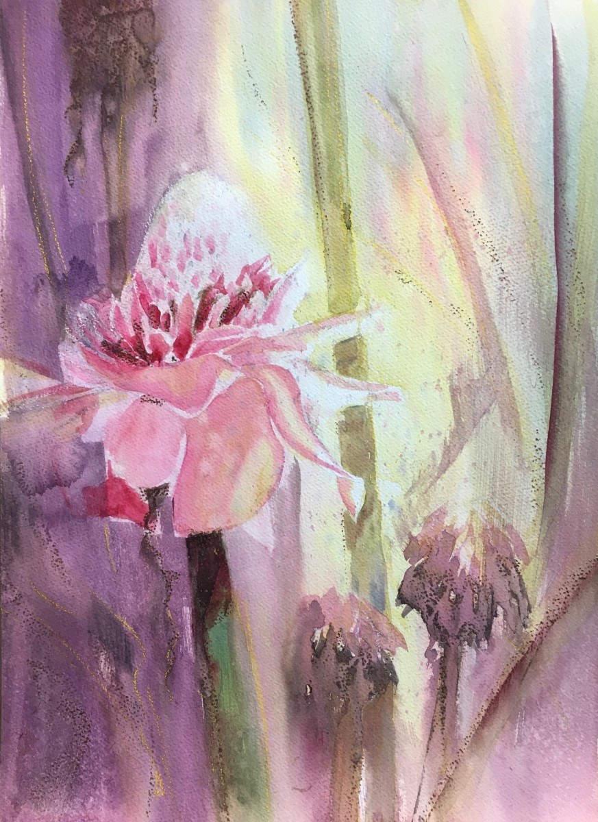 Morning Pink Torch by Susan Clare, Image 2.