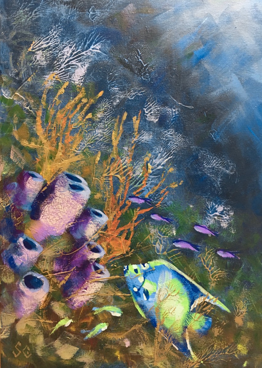 Coral Gardens 2 by Susan Clare, Image 1.