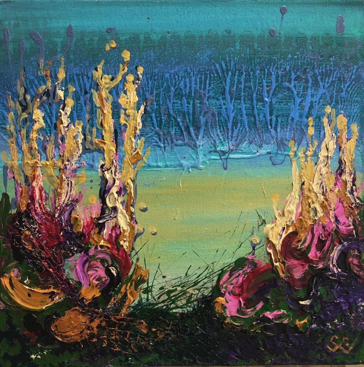 Reef - Sandpatch by Susan Clare 