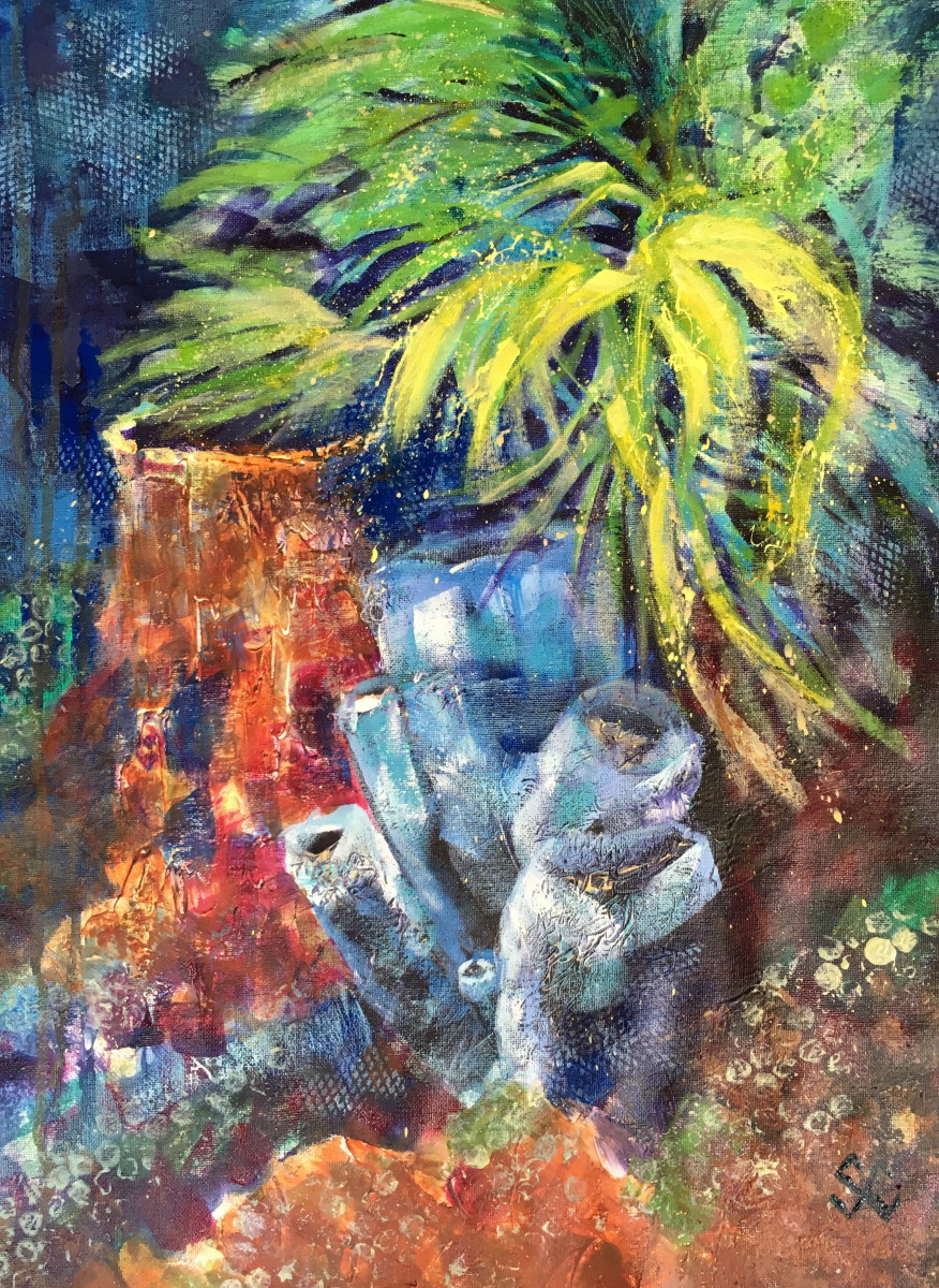 Sponges & Soft Corals by Susan Clare, Image 1.