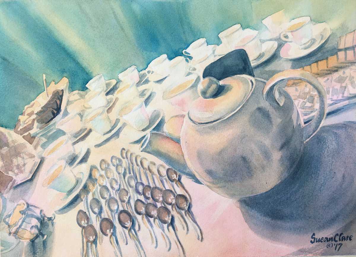 Tea for Twenty-Two by Susan Clare, Image 1.