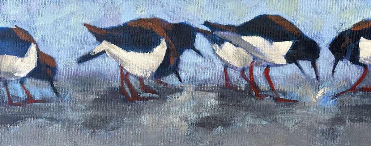 Turnstones 2 by Susan Clare, Image 2.