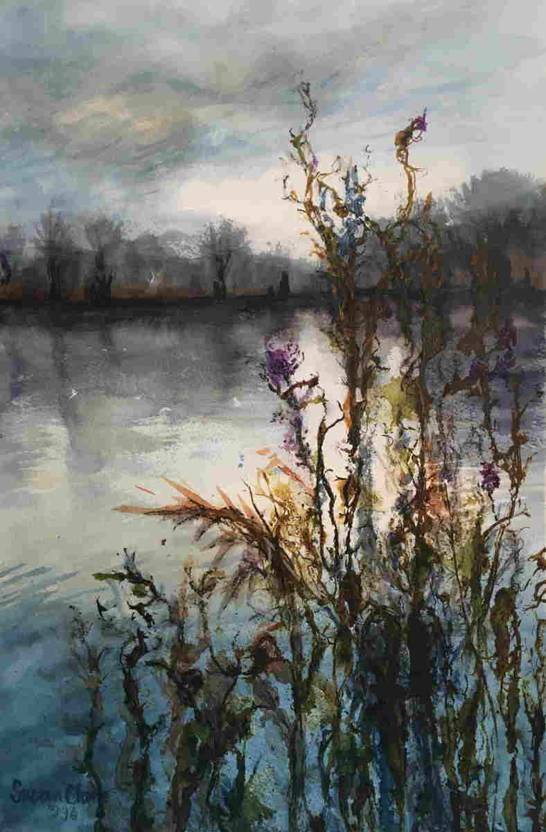 Twilight Lake by Susan Clare, Image 1.