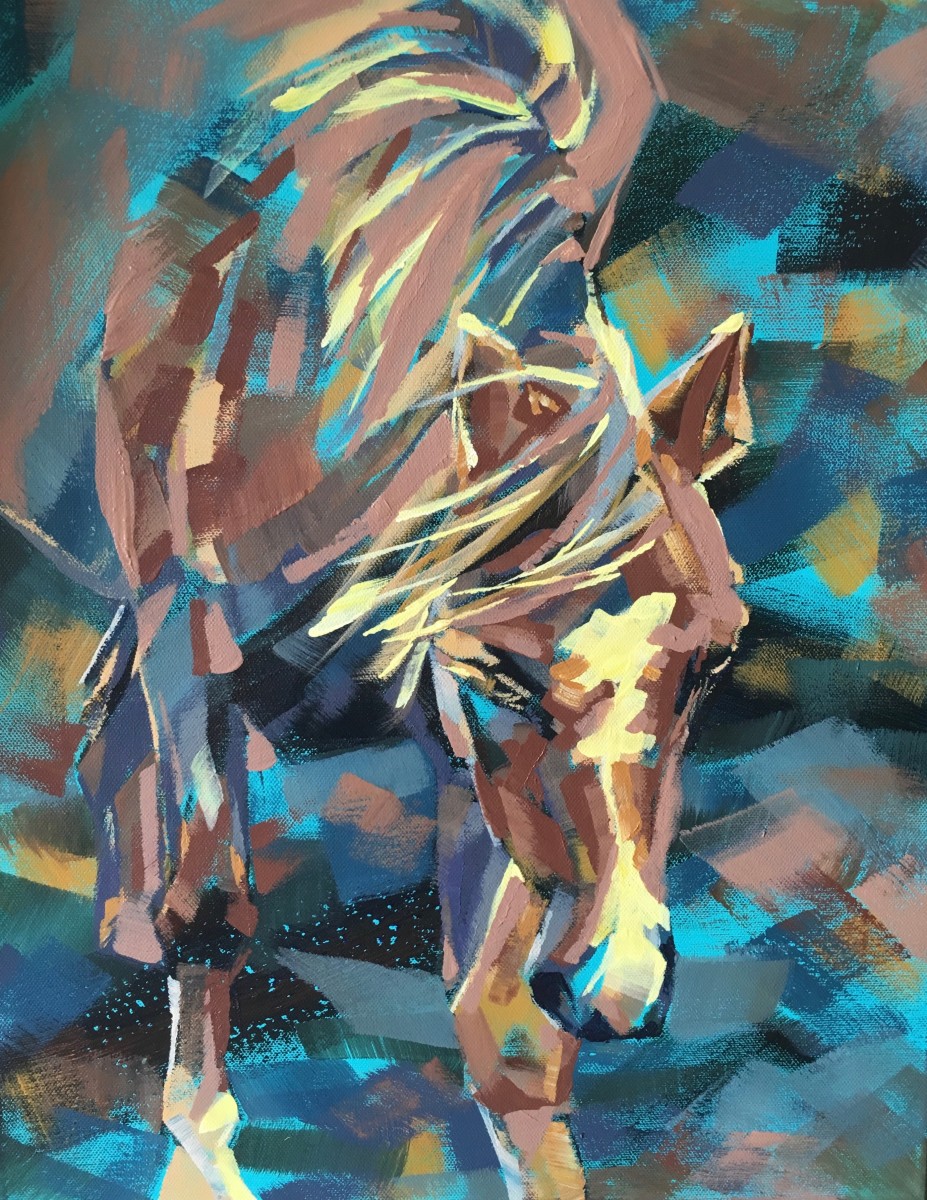 Wild Welsh Pony by Susan Clare 