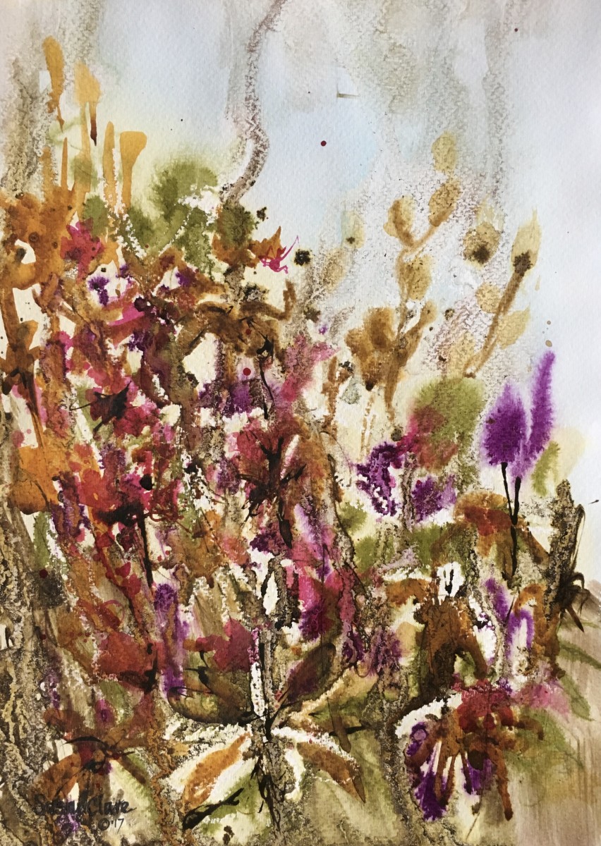 Seed Heads 1 by Susan Clare 