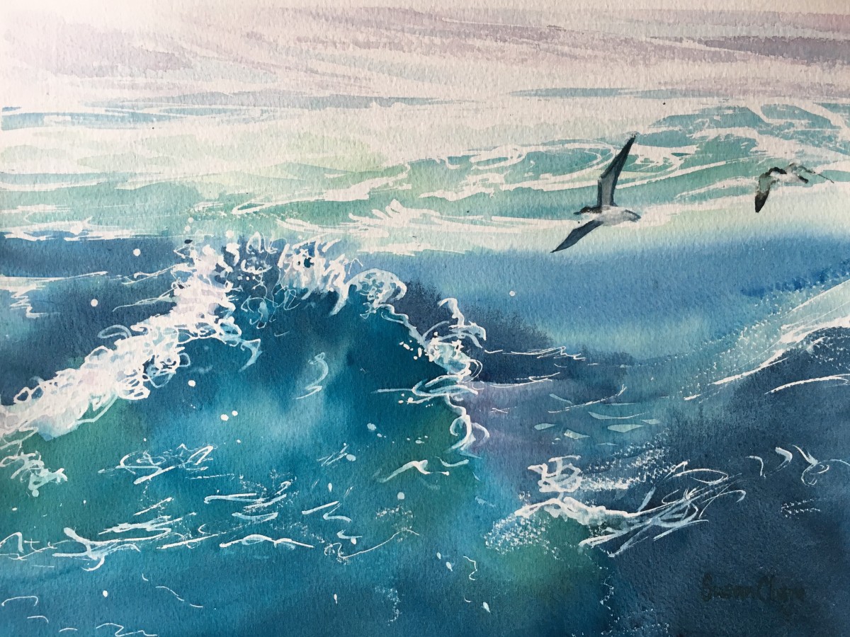 Ocean Flight by Susan Clare 
