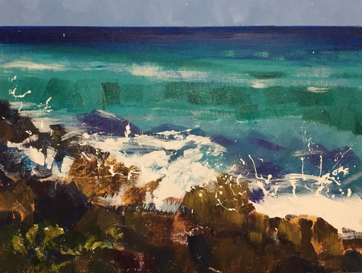 Ironshore Splash by Susan Clare 