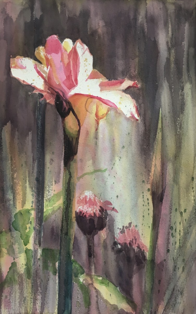 Moody Pink Torches 2 by Susan Clare 