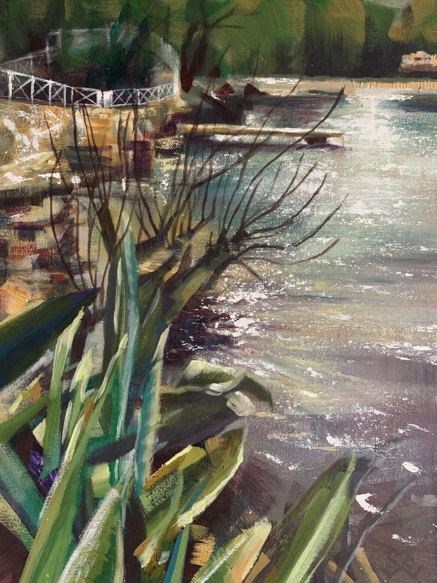 Sea Path to the Spa by Susan Clare 