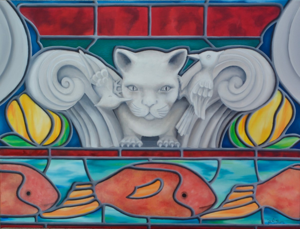 Kittygoyle: Study in Self-Control by JS Aitken 