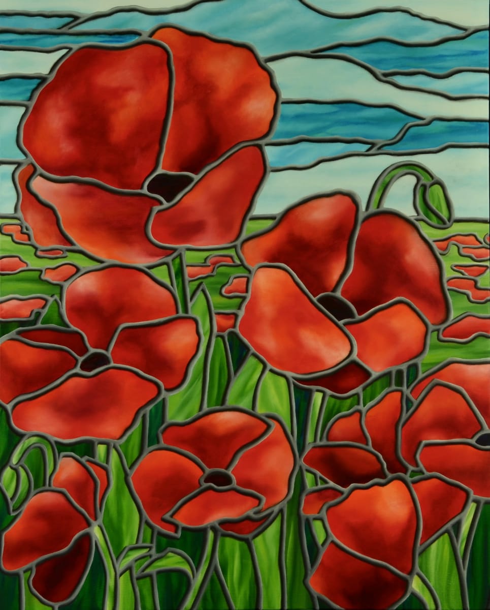 Poppies by JS Aitken 