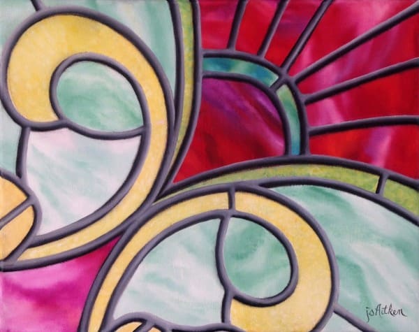 Crimson Pop by JS Aitken 