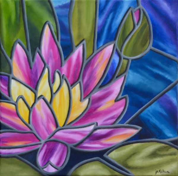 Floating Brilliance by JS Aitken 