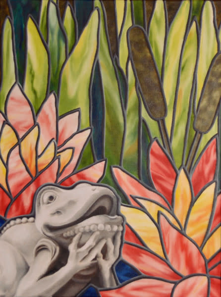 Frogoyle: Escape from Washington Cathedral by JS Aitken 