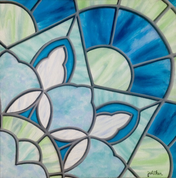 Geometric Blues by JS Aitken 