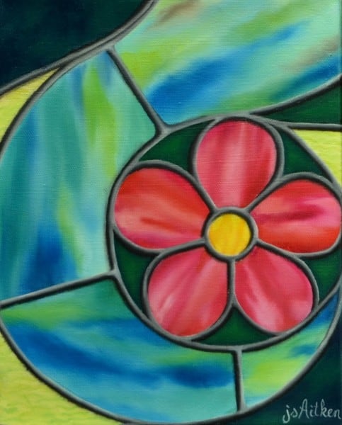 Hooked on Flowers by JS Aitken 