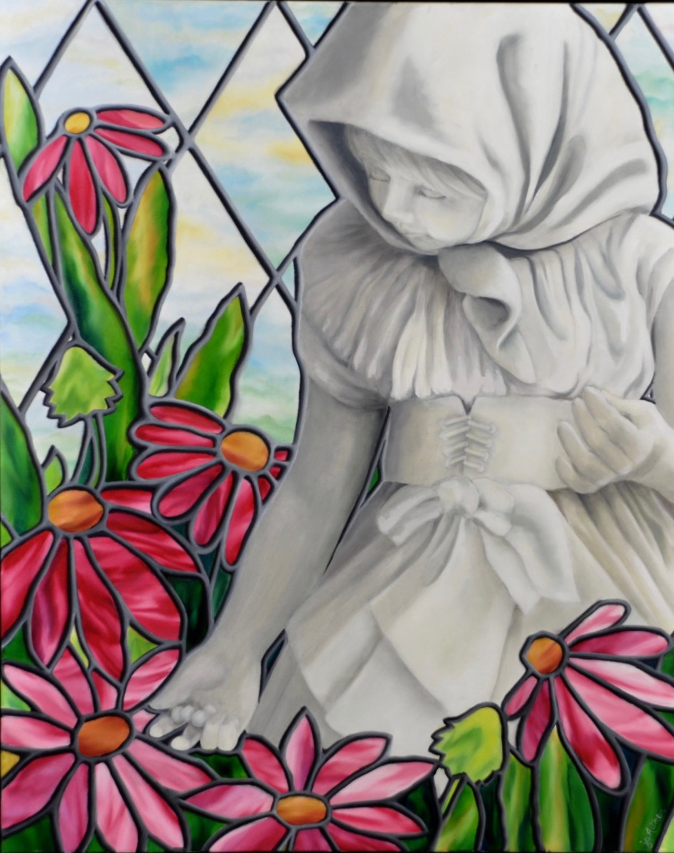 Tranquil Garden by JS Aitken, Image 1.