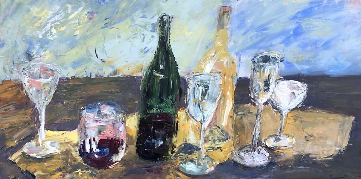 Wine Night by Renée  Ortiz, Image 1.