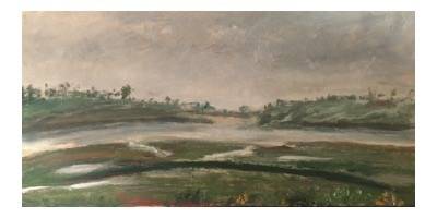 Back Bay study no. 1 by Renée  Ortiz, Image 1.