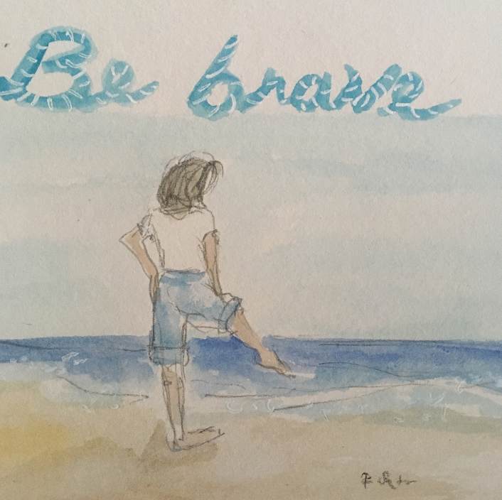 Be Brave by Renée  Ortiz, Image 2.
