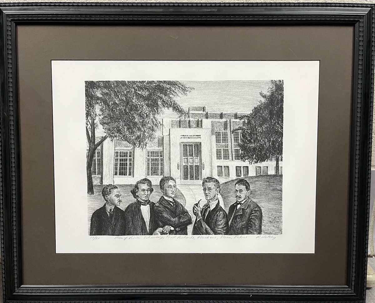 Men of Vision: Schamberg, Trost Richards, Glackens, Sloan, Eakins by Ronald Netsky, Image 1.