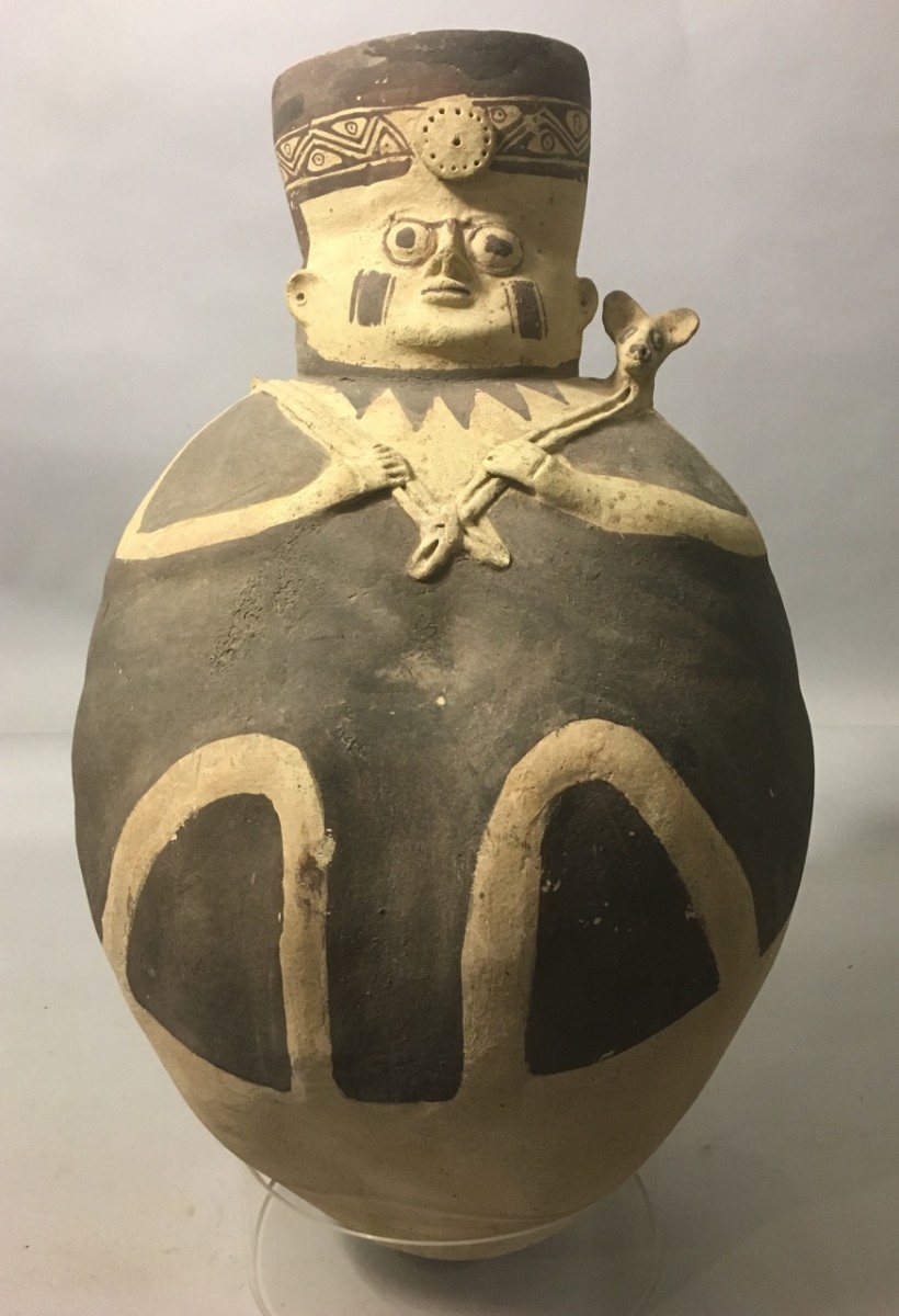 Chancay Effigy Vessel by Peru Central Coast 