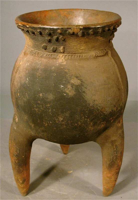 Three Leg Vessel - Chamba, Nigeria by Chamba, Image 2.
