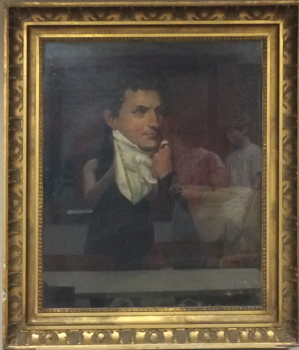 Portrait of John Sanderson by Maximilian Sellman 