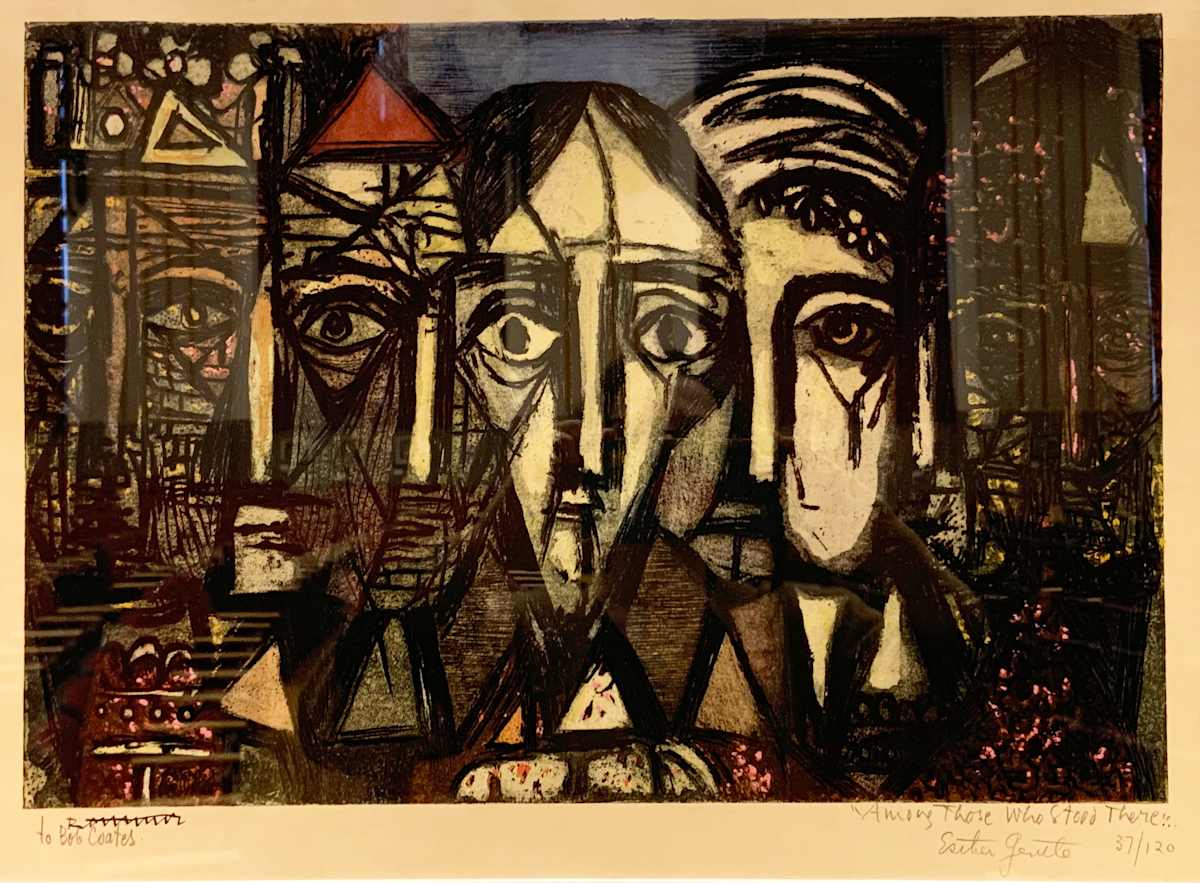 Among Those Who Stood There by Esther Gentle,  Abraham Rattner, Image 1.