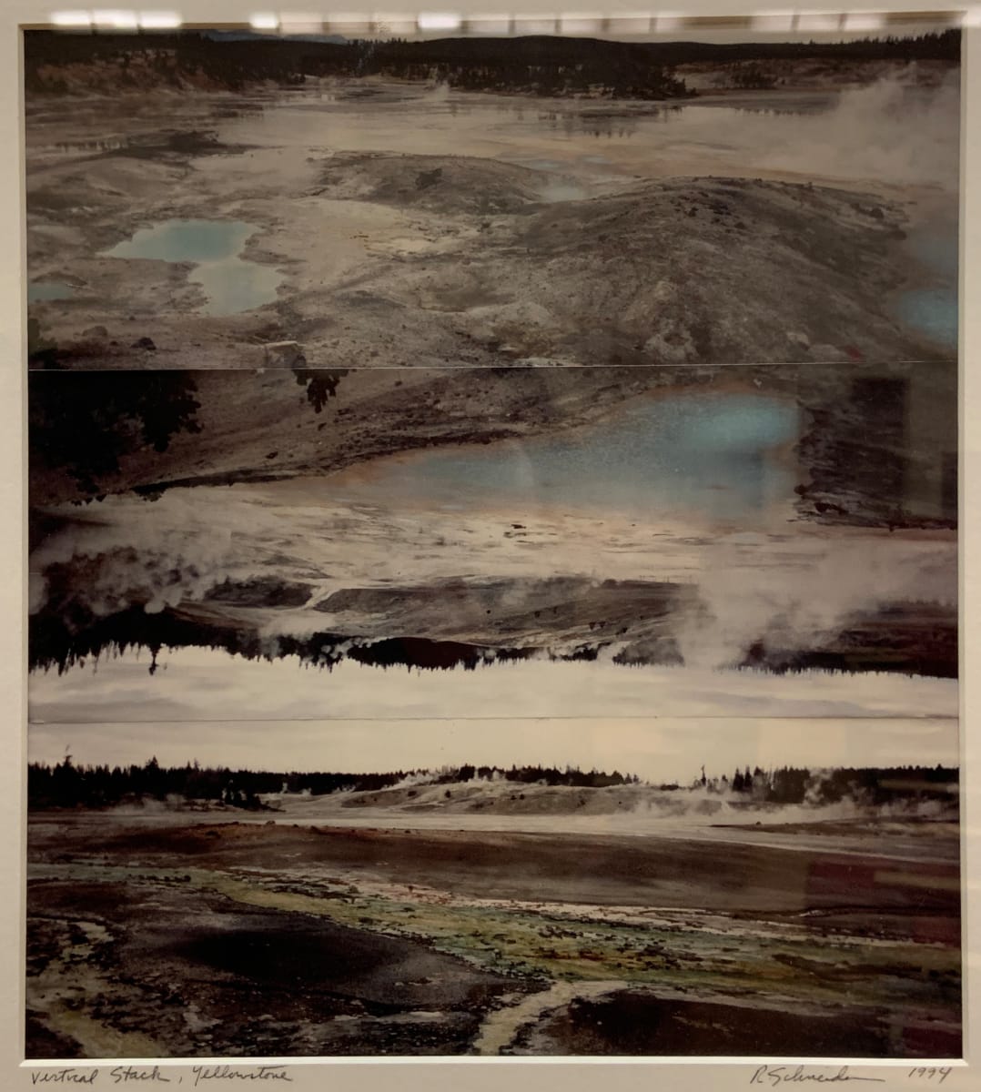 Vertical Stack, Yellowstone by Rosalind Schneider, Image 1.