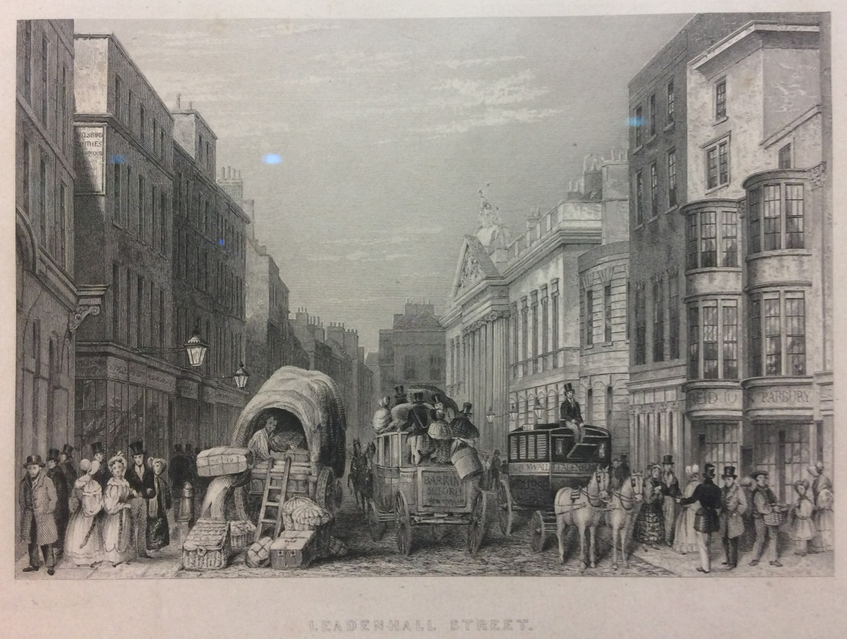 Leadenhall Street by Thomas H Shepherd 